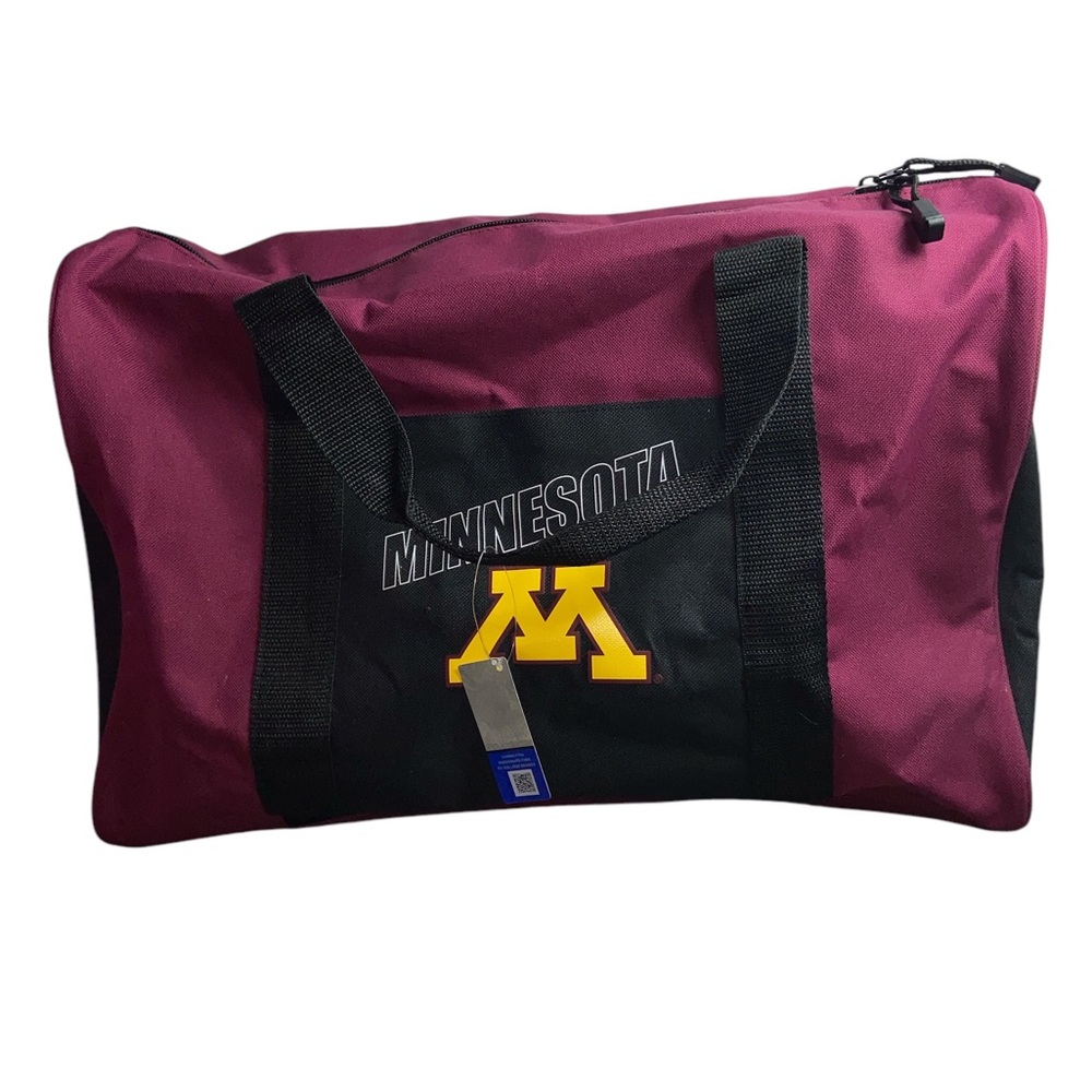 Minnesota college gophers duffel bag NWT